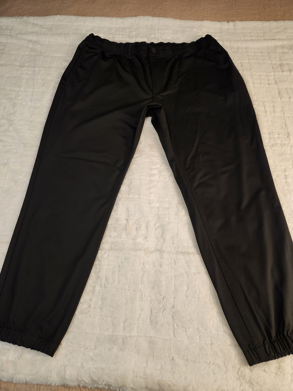 Flag& Anthem Madeflex Black Jogger Pants Size